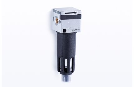 Mikroszűrő egység - 0,01 mikron - fém pohár - félautomata