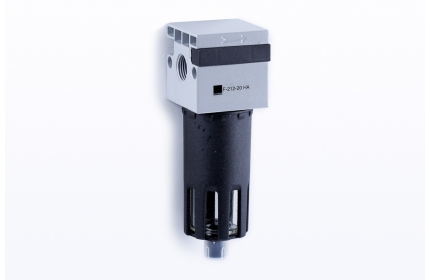 Mikroszűrő egység - 0,01 mikron - fém pohár - félautomata